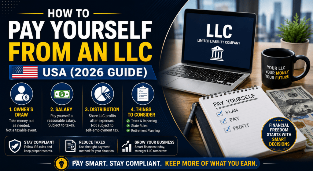 How to Pay Yourself from an LLC USA (2026 Guide)