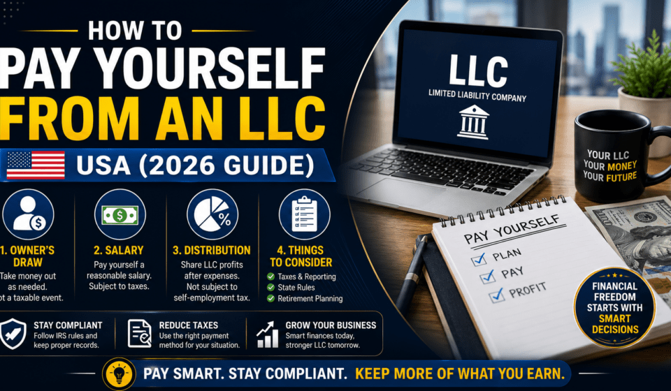 How to Pay Yourself from an LLC USA (2026 Guide)