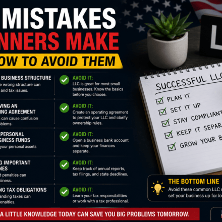 LLC mistakes beginners make and avoid